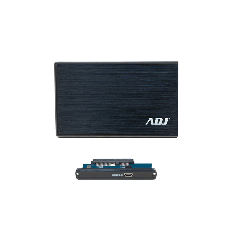 Box 2,5'' ADJ Sata to USB 2,0 black