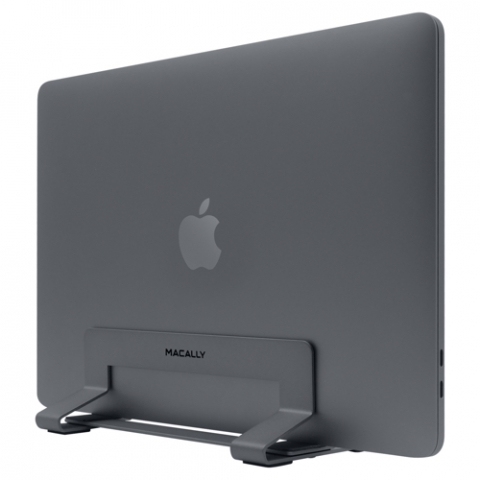 Vertical laptop stand for MacBook - 13"-17" - Space Gray