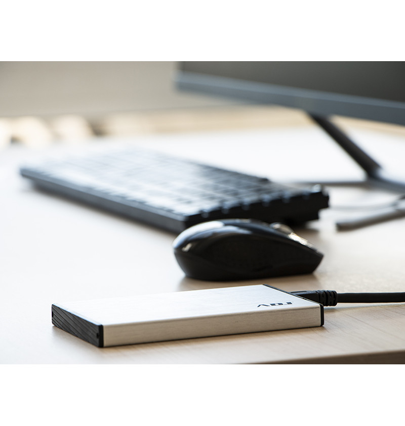 Box 2,5'' ADJ Sata to USB 3,0 Silver