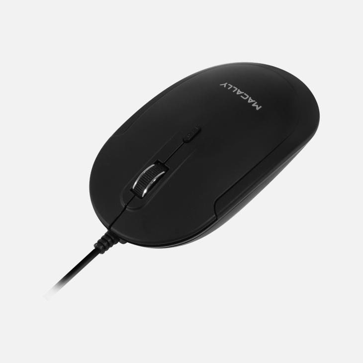 USB-C optical quiet click mouse - Black
