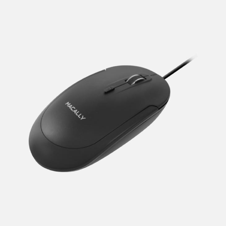 USB-C optical quiet click mouse - Black