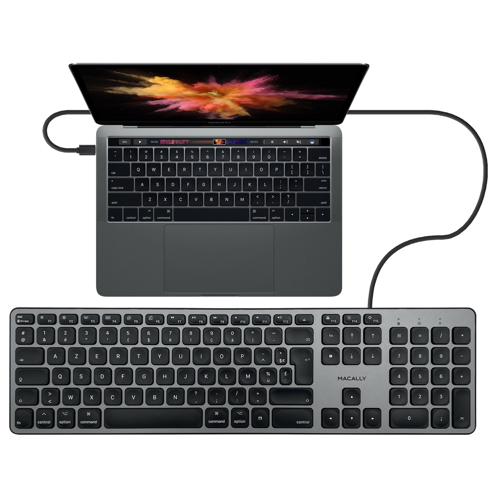 USB-C toetsenbord voor Mac - Azerty 