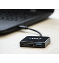 Hub Dock USB C Multiport - 1 x USB C + USB 3.1 + HDMI 4K