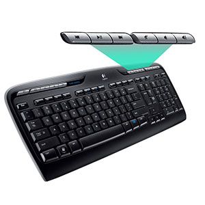 Logitech MK330 Wireless Kit- Multimedia  Keyboard + Mouse - AZERTY