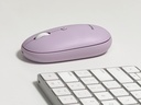 Rechargeable Bluetooth optical mouse - Purple