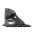 ADJ Shark Ergonomic Mouse - 1600DPI - USB - Black/Grey
