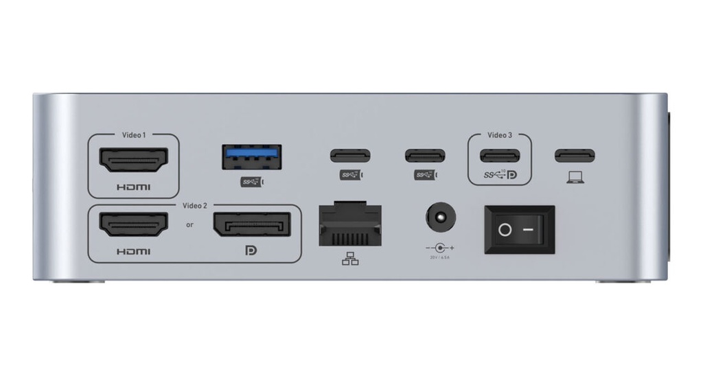 LMP USB4 Superdock 2 - 15 Port Space Grey