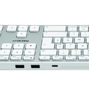 USB-C toetsenbord met 3 USB-poorten voor Mac - Azerty  