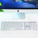 USB-C toetsenbord met 3 USB-poorten voor Mac - Azerty  