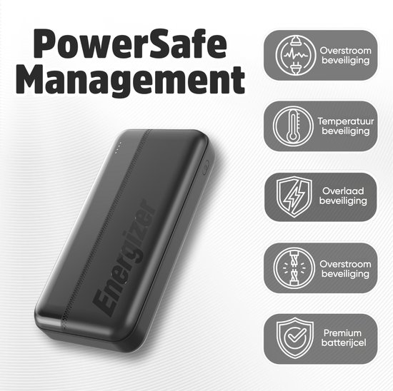 Power Bank 30000 mAh Energizer - Powersafe