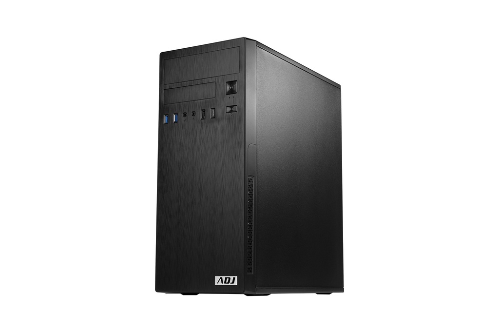 Case ADJ Revenant Black - PSU Included - Micro ATX & ATX 