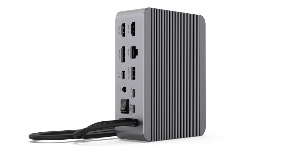 LMP USB-C Superdock 4K - 15 Port Space Grey