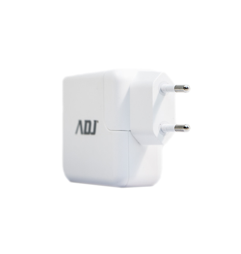 2-Poorts USB Quick Charger - Wit