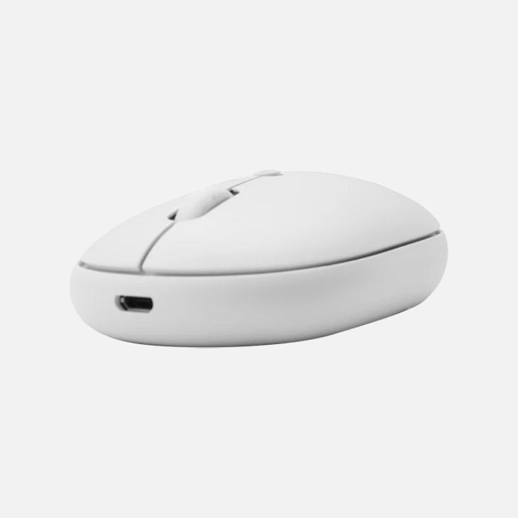 Rechargeable Bluetooth optical mouse - White
