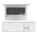 Ultra slim Bluetooth wireless keyboard for Mac - Azerty