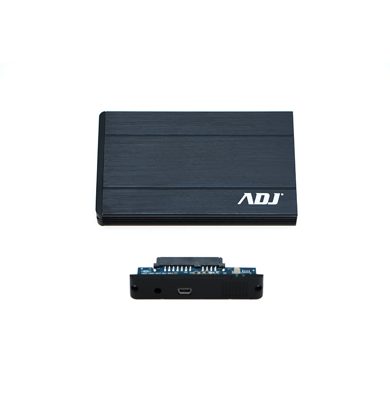 Box 2,5'' ADJ Sata to USB 3,0 zwart