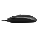 USB optical quiet click mouse - Space gray/Black