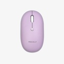Rechargeable Bluetooth optical mouse - Purple