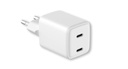 Dual USB Power Adapter - 2 x USB-C- GaN - 35 W 