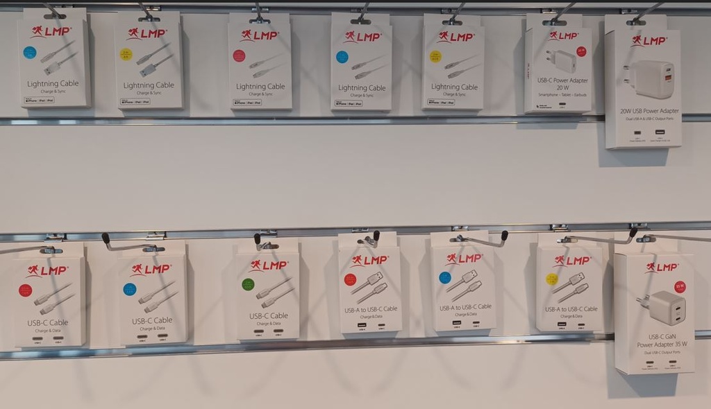 LMP assortiment kabels en laders - actie 