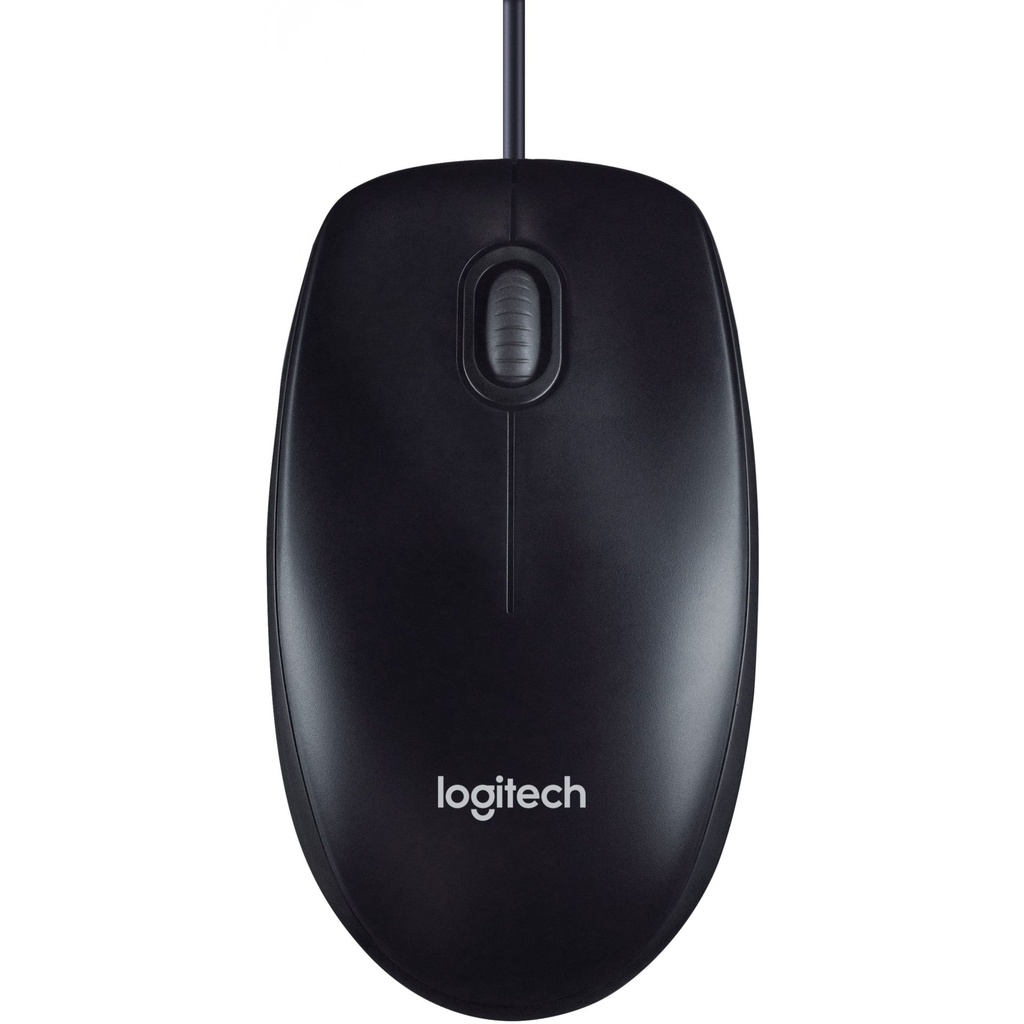 Logitech M90 USB Mouse - Black