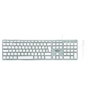 USB-C toetsenbord met 3 USB-poorten voor Mac - Azerty  