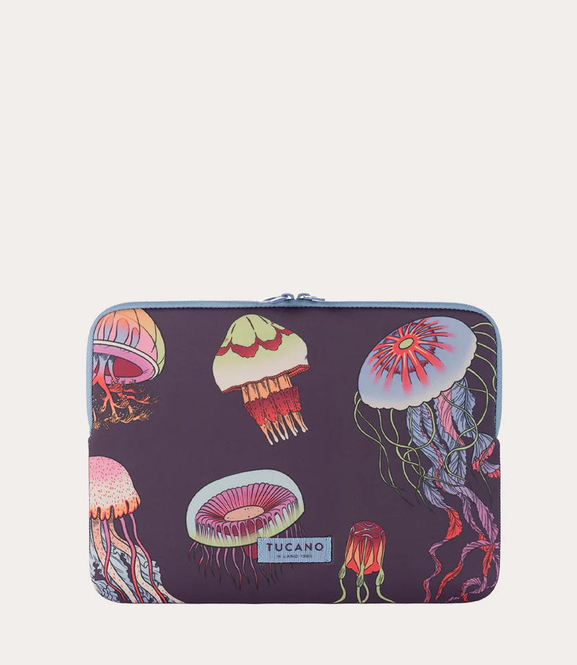  Sleeve Schizzo Fauna Meduse- Notebook 14"/ Macbook Air 15"  