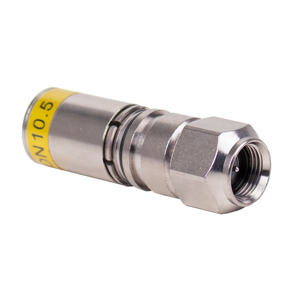 [200-002] F-CONNECTOR TRI PE11 F-connector TRI-PE11 compressie