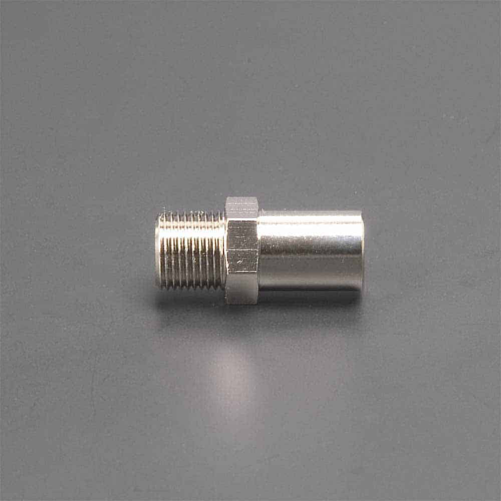 TVADAPTMALES IEC-connector  Male naar F-Female recht klasse A - 10st