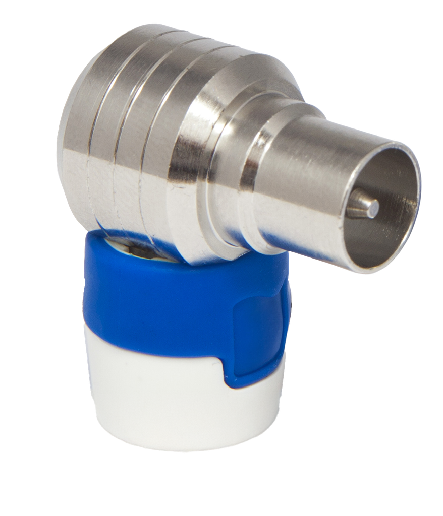 [200-023] KOSWI 5 Haakse IEC male connector 4G proof, klasse A++