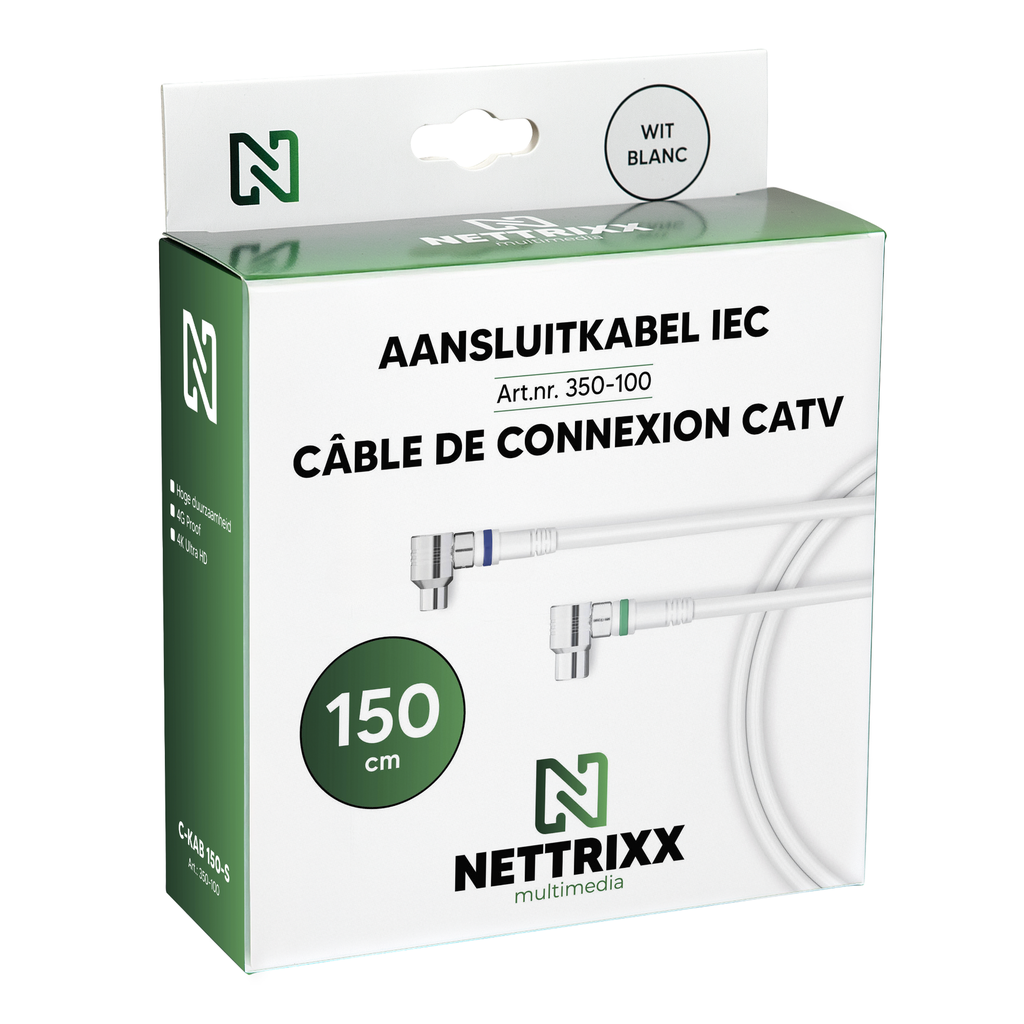 [350-100] C-KAB 150-S Aansluitkabel IEC 1,5 m 4G proof Shop