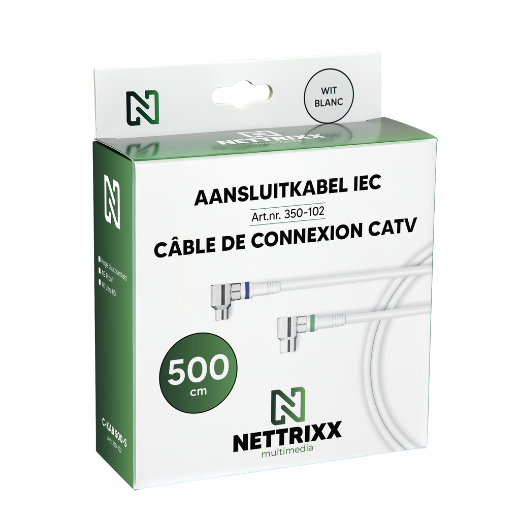 [350-102] C-KAB 500-S Aansluitkabel IEC 5 m 4G proof Shop