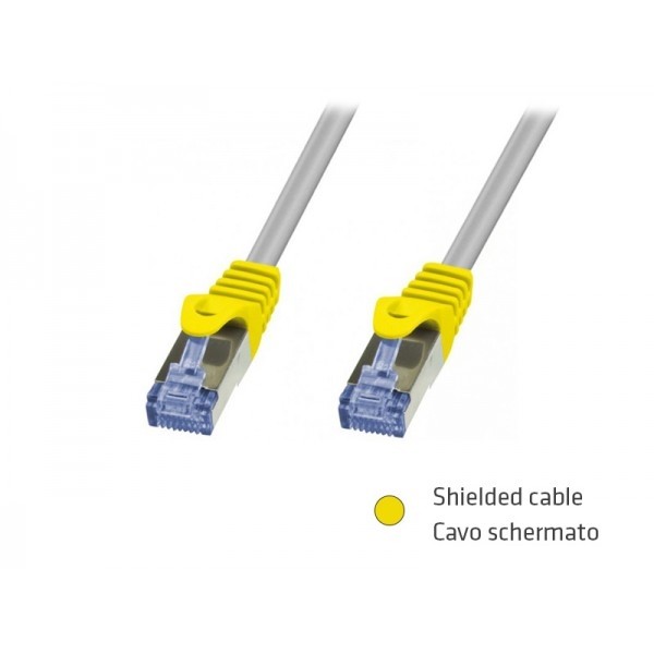 [310-00074] Networking Cable FTP Cat 5e - 3 m  - Shielded - BLISTER