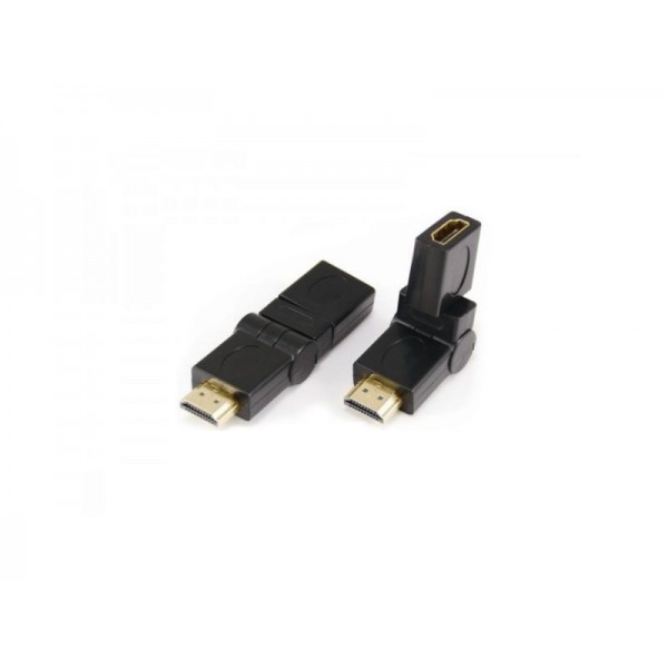 Adapter HDMI /HDMI Rotating 180° - M/F