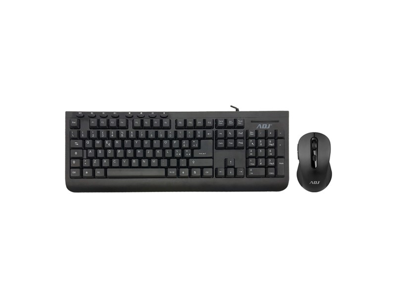 ADJ Standard Kit - Keyboard + Mouse - USB - AZERTY