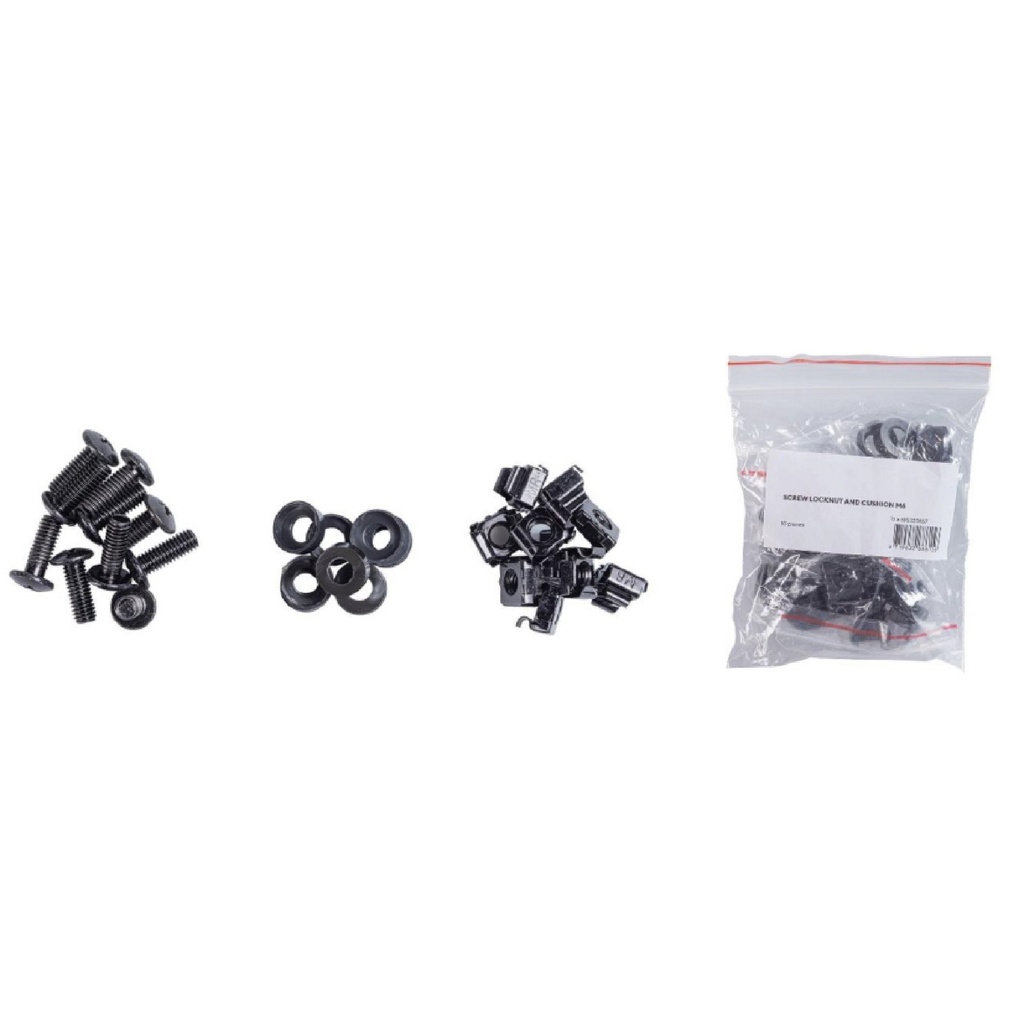 [700-018] CABINETSPARES Screw Locknut and Cushion M6