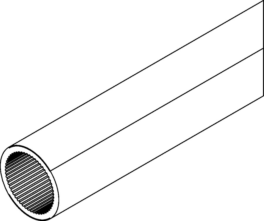 [950-006] SPEEDPIPEPROX10-OUTD Speed-pipe 12x2,0 ground geelgroen (2000m/haspel) - Proximus