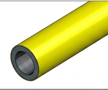 [950-014] SPEEDPIPEPROX10YELLOW-OUTD Speed-pipe 12x2,0 geel (2500m/haspel) - Proximus
