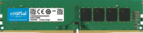Crucial DIMM - 8 GB - DDR4 - 3200