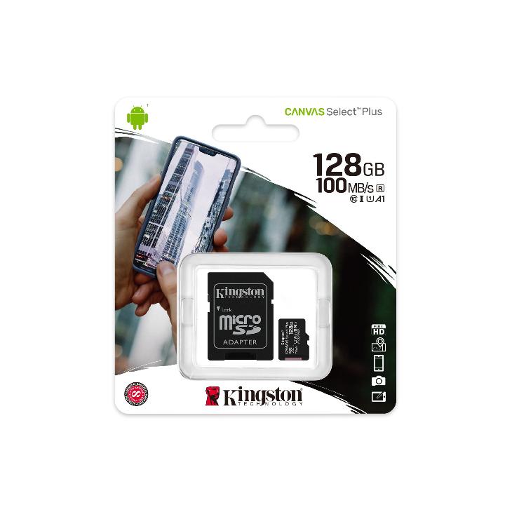 [SDCS3/128GB] Kingston Micro SD - SDCS3/128GB - 128GB - adapter incl.