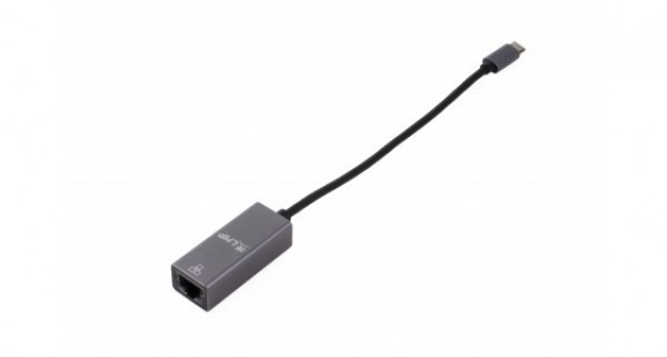 LMP USB-C (M) to Gigabit Ethernet (F) adapter - Space Grey