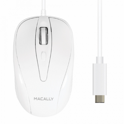 USB-C optical mouse - 1000 DPI - White