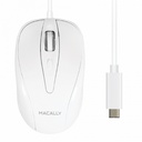 USB-C optical mouse - 1000 DPI - White