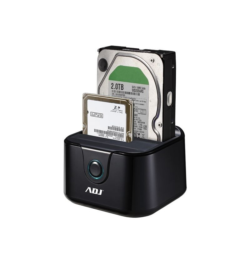 Double Docking 2,5''/3,5'' ADJ USB 3,0