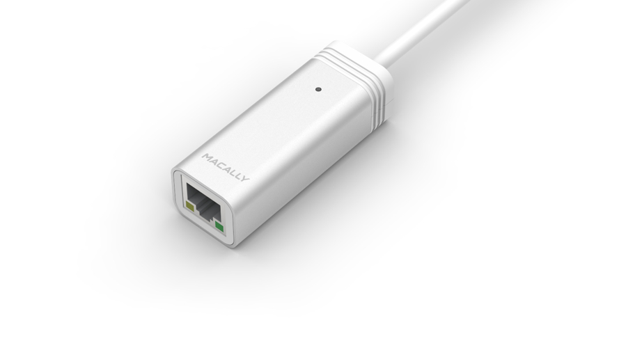 USB 3.0 to Gb Ethernet adapter - Alu