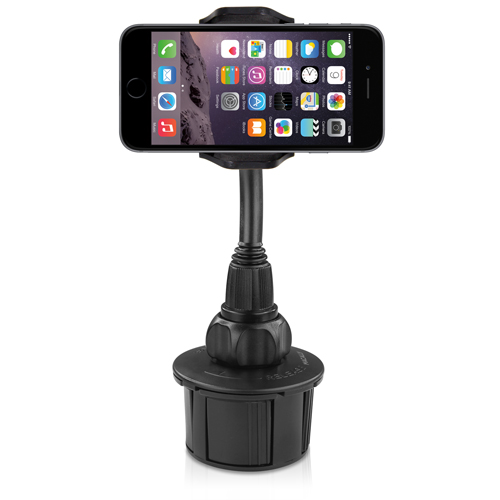 Car cup holder mount - 10 cm - iPhone/smartphone