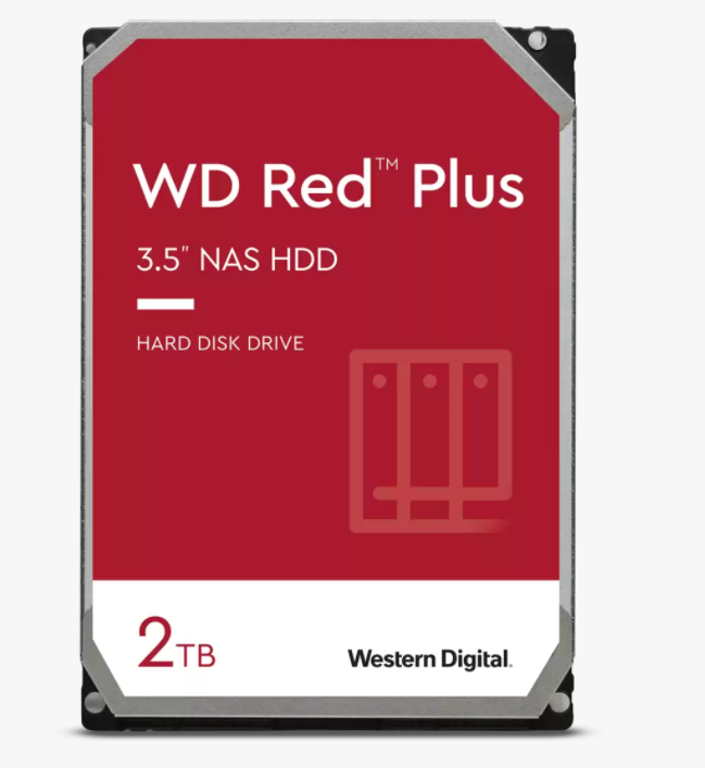 [WD40EFZZ] HDD Western Digital Red Plus - WD40EFAX - Sata - 4TB - 3.5"