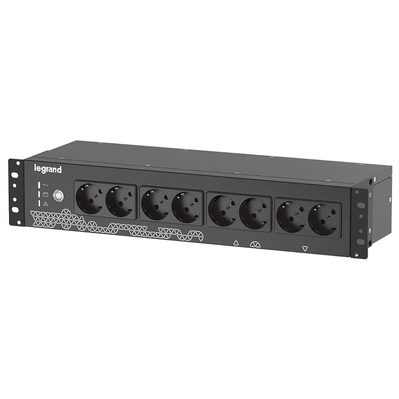 Legrand UPS Keor PDU B 800VA - 8 x 2P+A voor rack 19""