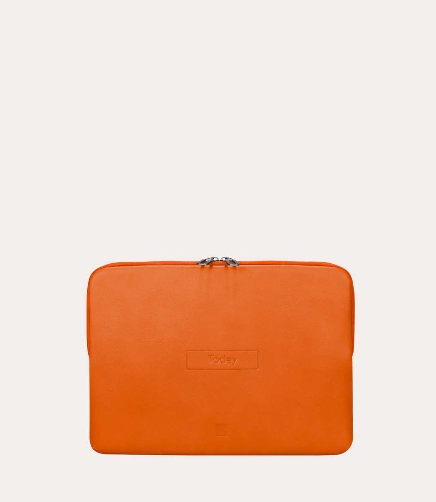 PU Leather Sleeve for Laptop 12''-MacBook Air 13/ Pro 13/14”- Orange