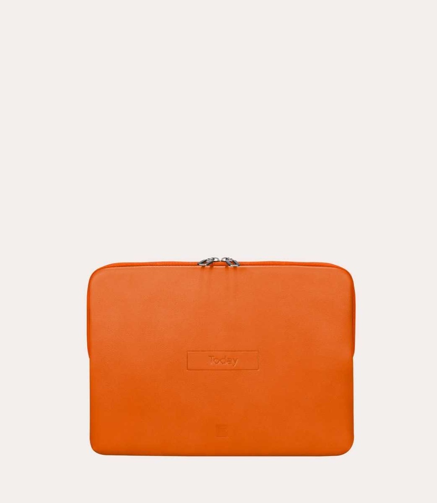 PU Leather Sleeve for notebook 13-14 ”- Orange 